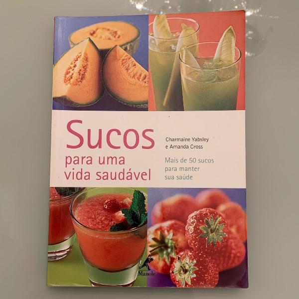 livro sucos para uma vida saudável