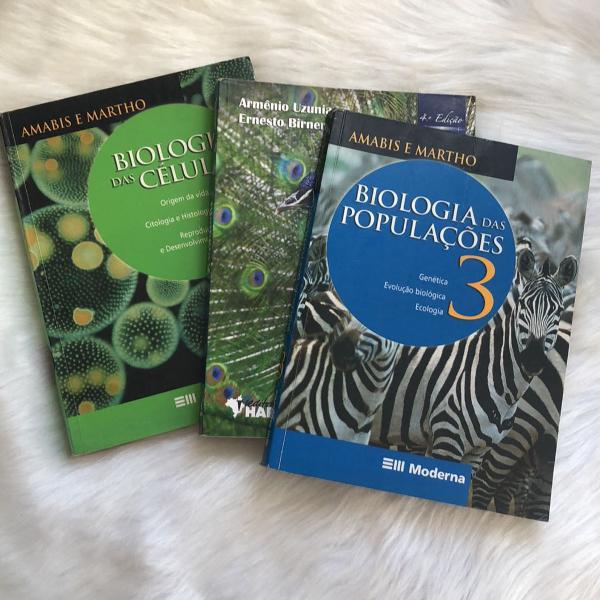 livros de biologia