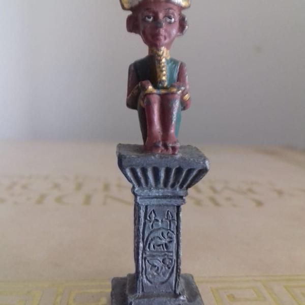 miniatura de chumbo deuses egipcios - osiris