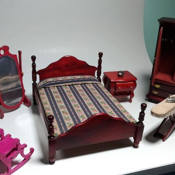 miniaturas para colecionadores - ambiente: quarto