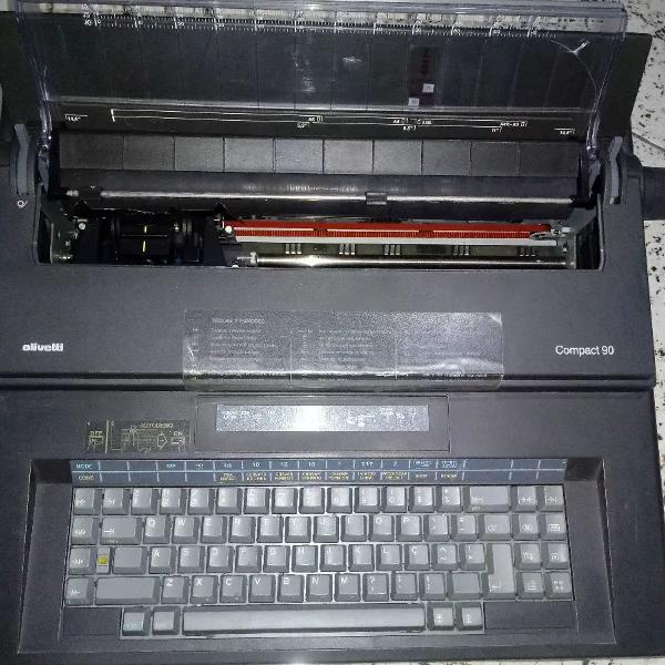 máquina de escrever olivetti compact 90