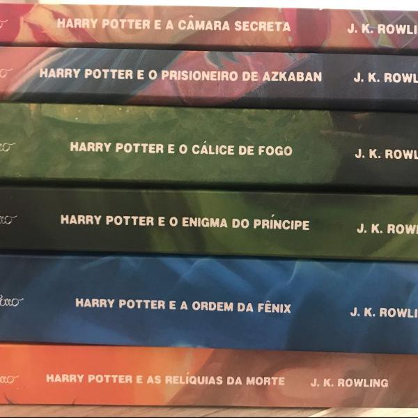 serie harry potter - 6 livros