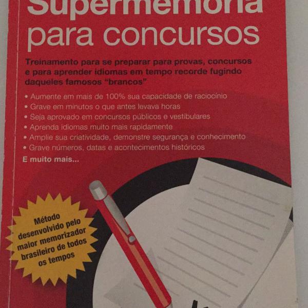 supermemória para concursos