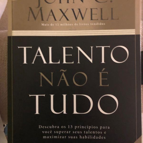 talento nao eh tudo