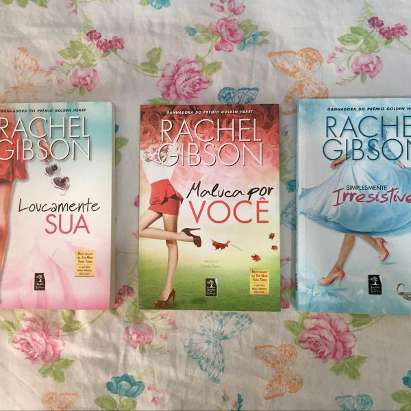 três livros da rachel gibson