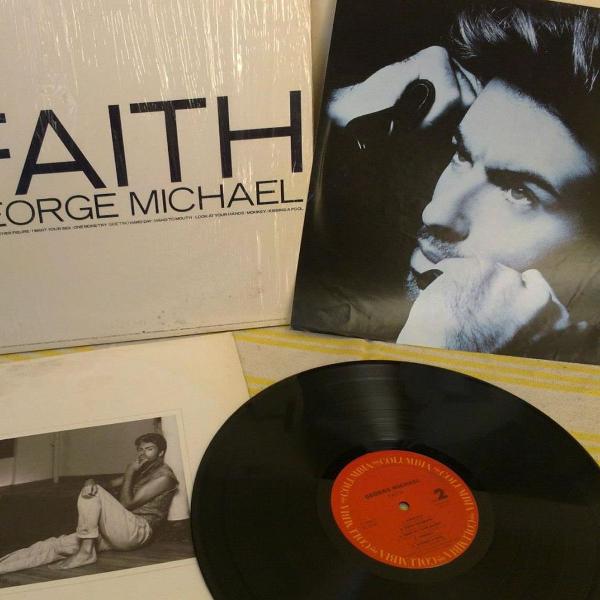 vinil george michael - faith