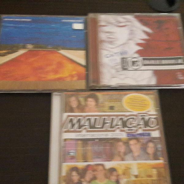 3 CDS RED HOT/CHARLIE BROWN/MALHAÇÃO