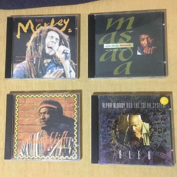 4 cds reggae originais