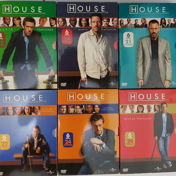 Box de temporadas Dr. House