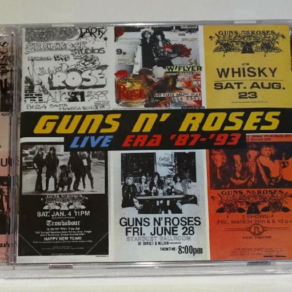 CD duplo Live era 87 - 93 Guns N Roses