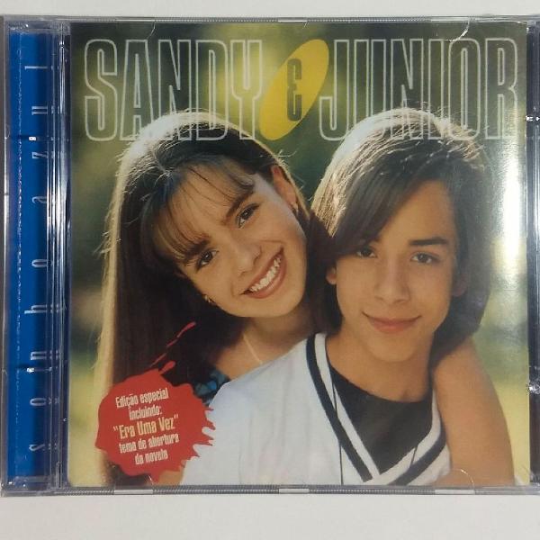 CD lacrado Sandy e Junior - Sonho Azul - Inesquecível