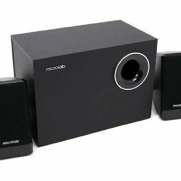 Caixa Som Subwoofer Multimídia 2.1 Microlab