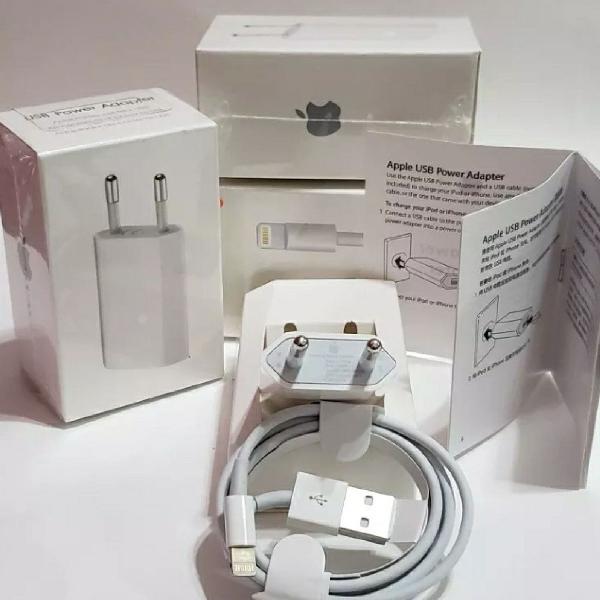 Carregador iphone Apple 5 5c 6 7 plus 8 X