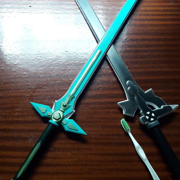 Elucidator e Dark Repulser - Sword Art Online