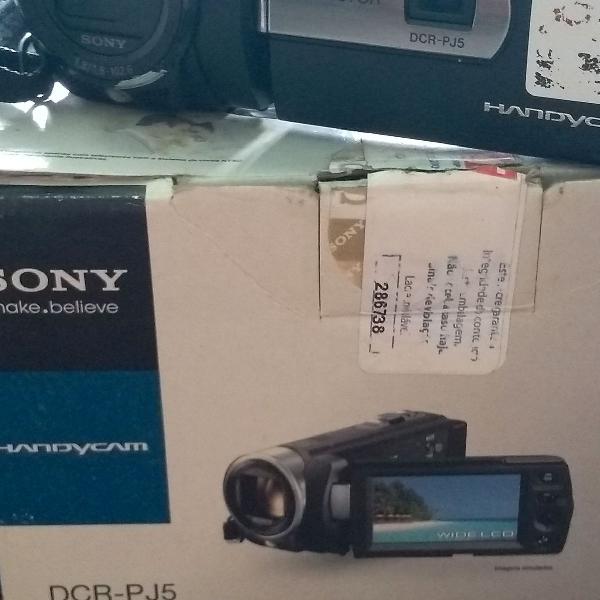 Filmadora Sony Handycam e óculos 3D Samsung