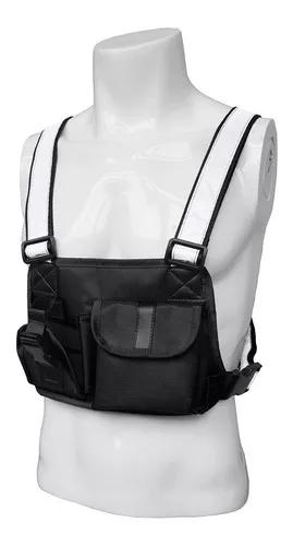 Homens Outdoor Chest Harness Bag Holster