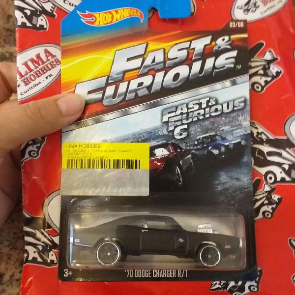 Hot Wheels Dodge Toreto Velozes e Furiosos