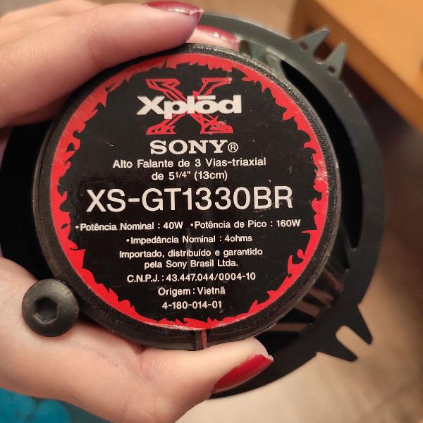Kit 2 alto falantes Sony Xplod