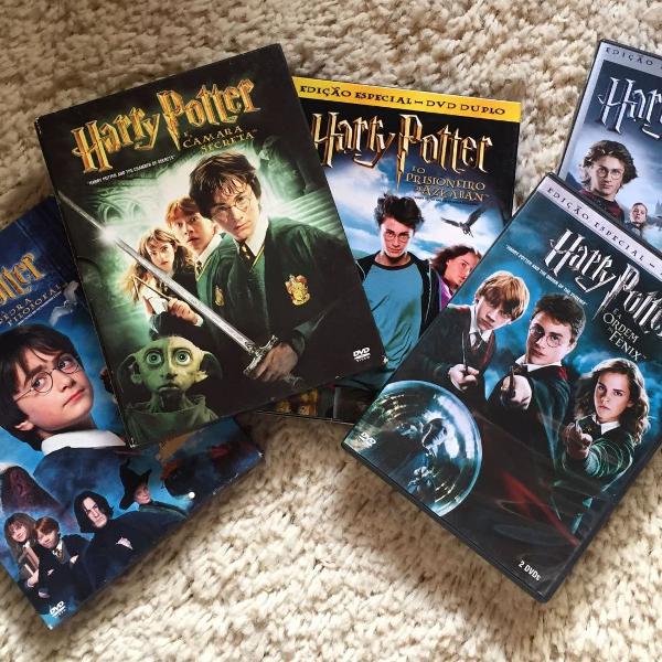 Pack Harry Potter - Edições de Colecionador filmes 1 a 5