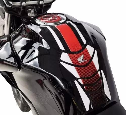 Protetor Tanque Tankpad Faixa Bocal V1 Moto Honda Cg Fan 160