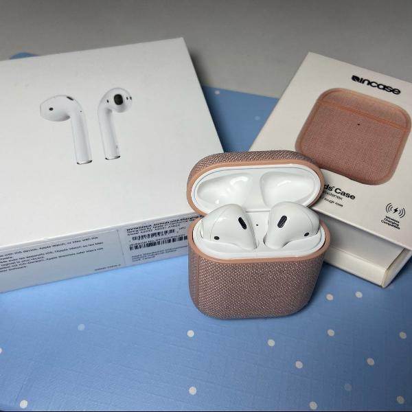 airpods 2ª geração com estojo de recarga