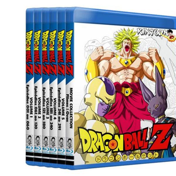 bluray dragon ball z coleção completa + filmes