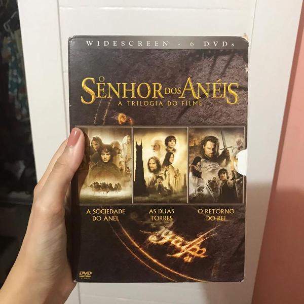 box trilogia senhor dos anéis