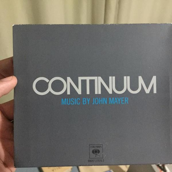 cd "continuum" do john mayer - importado