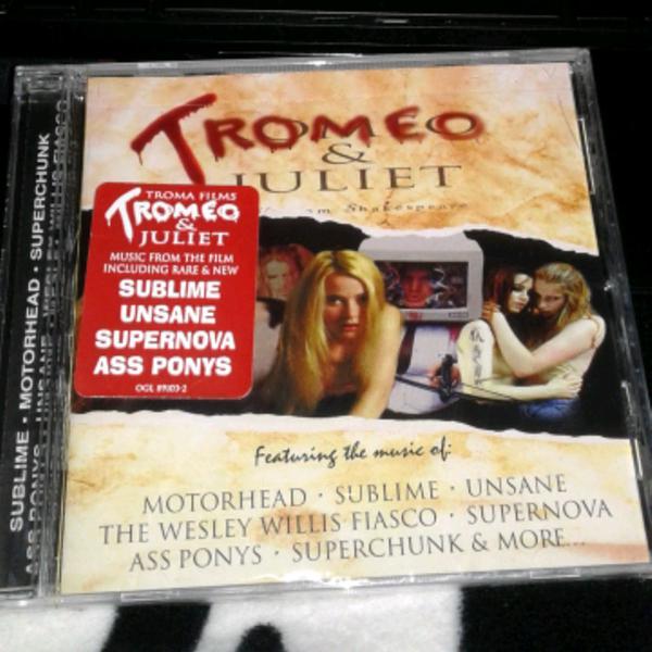 cd trilha sonora - tromeo &amp; juliet - novo/lacrado