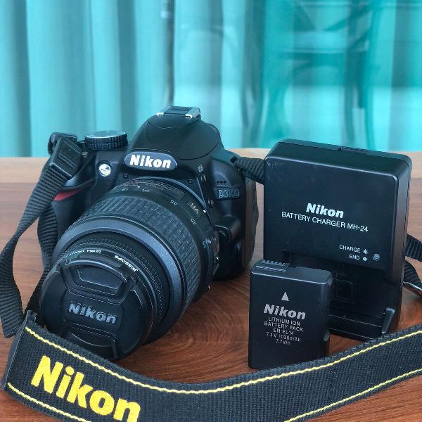 câmera nikon d3100 com lente p/ blogueirinhas de plantão