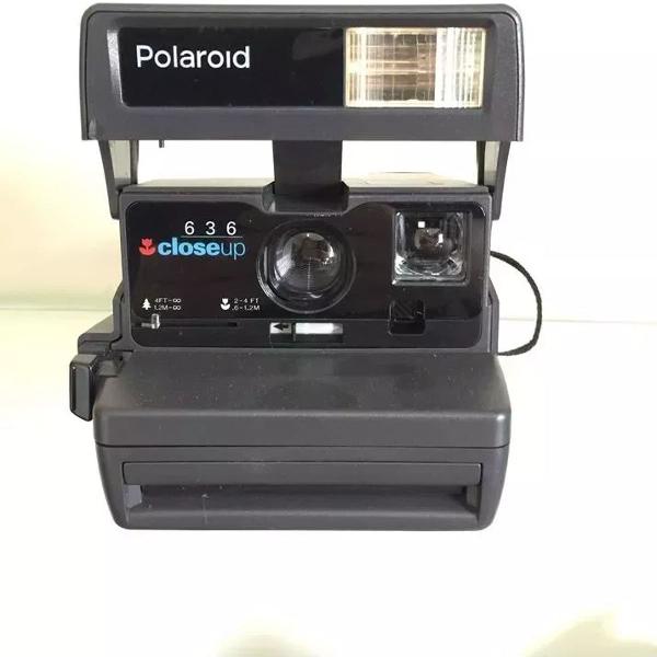 câmera polaroid close up 636 - anos 90