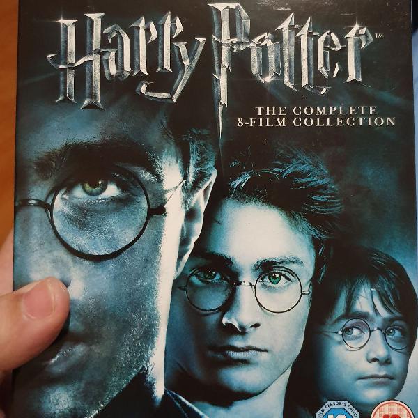 coleção Harry Potter importada - blu-ray