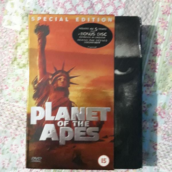 coleção de filmes "planet of the apes" (planeta dos