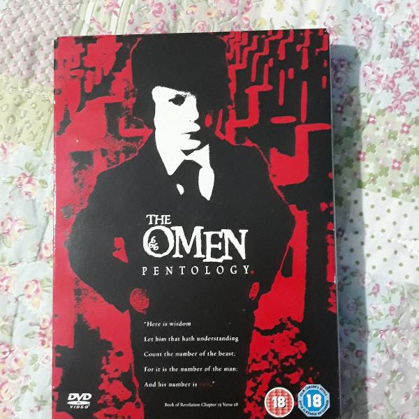 coleção de filmes "the omen" (o exorcista)
