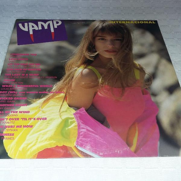 disco de vinil novela vamp internacional - 1991.
