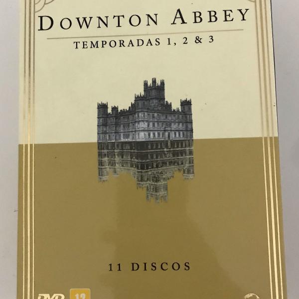 downton abbey - temporadas 1, 2 e 3
