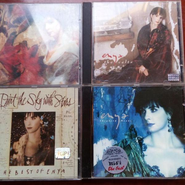 enya, era, el bosco, enigma coleção 8 cds new age celta