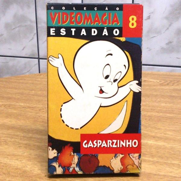 fita vhs gasparzinho dublado coleção videomagia vol 08