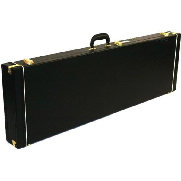 hard case para guitarra vinil preto