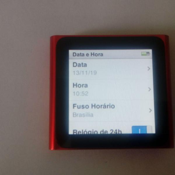 ipod nano 6 geracao 16gb