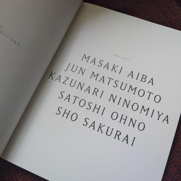 jpop photobook oficial Arashi (frete grátis)