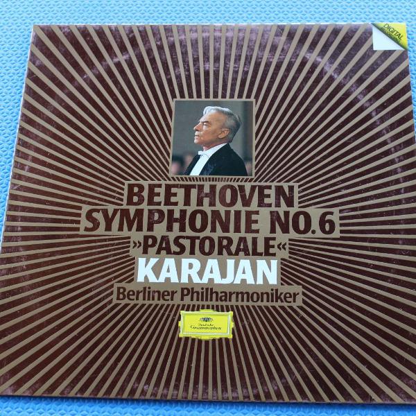 lp vinil beethoven symphonie no 6 pastorale - karajan -