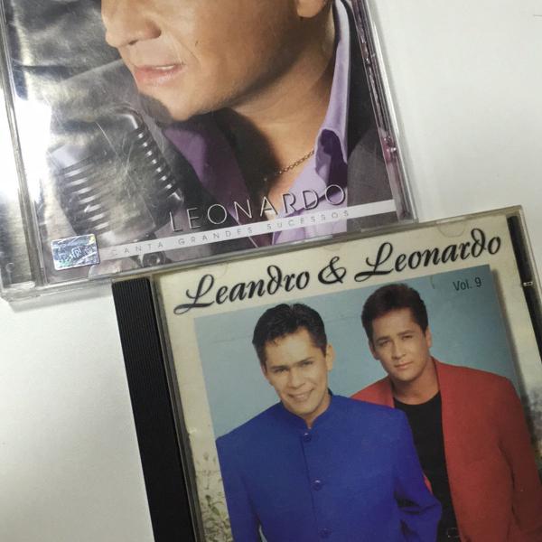 raro cd leandro e leonardo + cd leonardo