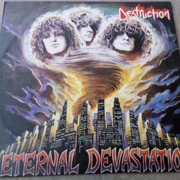 vinil lp destruction - eternal devastation heavy metal