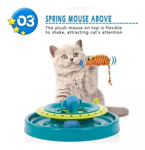 Brinquedo Gato Interativo Mouse Bolinha