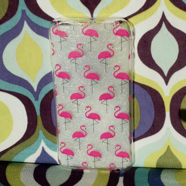 Capinha para iPhone 6 - Flamingos