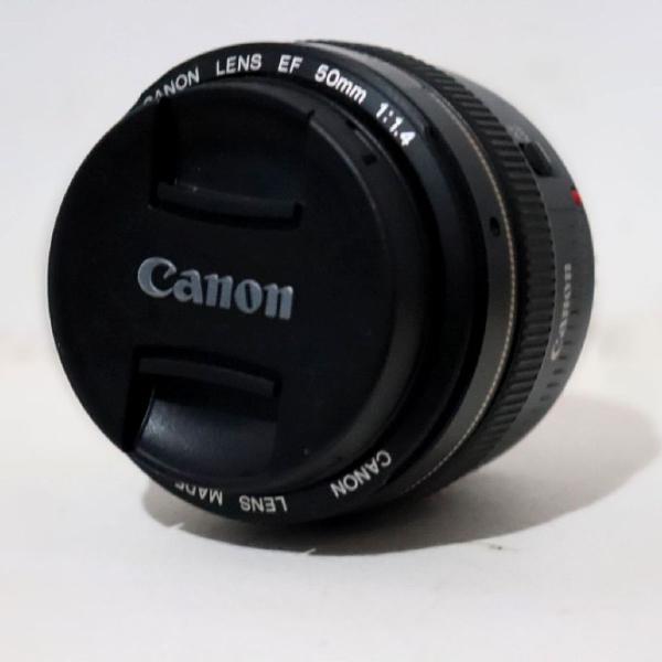 Lente Canon EF 50mm 1.4