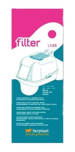 Refil De Filtro De Carbono Ferplast Para Sanitário - Refil