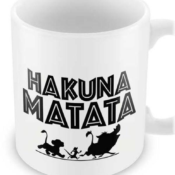 caneca hakuna matata