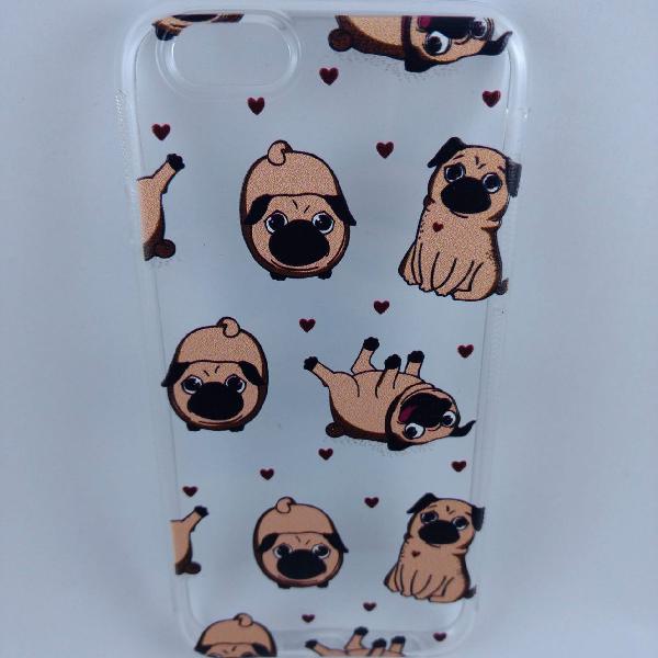 capinha de celular iphone 6 bulldog